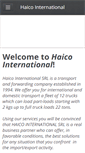 Mobile Screenshot of haicotransport.ro